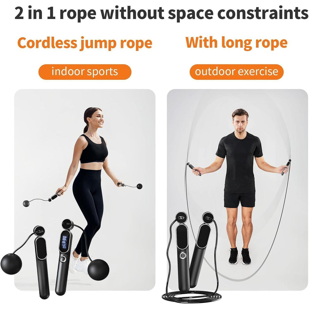 Intelligent Cordless Digital Skipping Rope